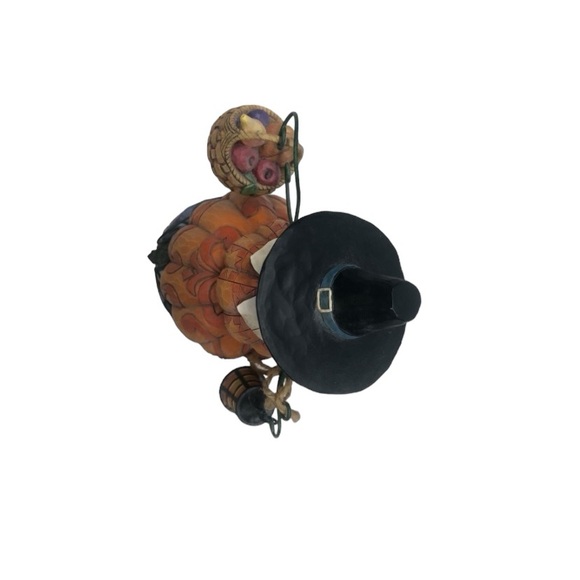 Jim Shore Heartwood Creek Pumpkin Patch Pilgrim Figurine 4009013 2017 - Picture 5 of 7